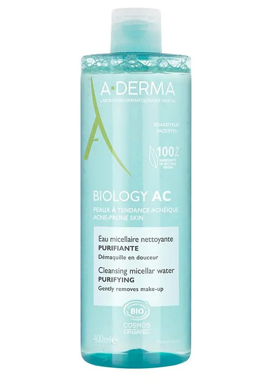 Aderma Biology AC Eau Micellaire Nettoyante Purifiante 400ml